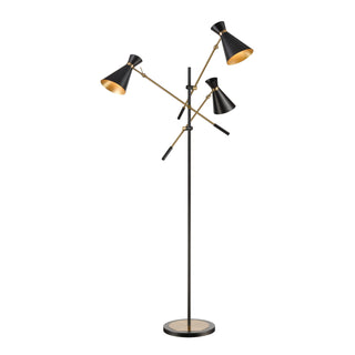 Chiron 73'' Floor Lamp - Aged Brass