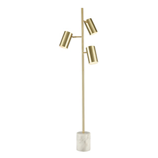 Dien 64'' Floor Lamp - Honey Brass