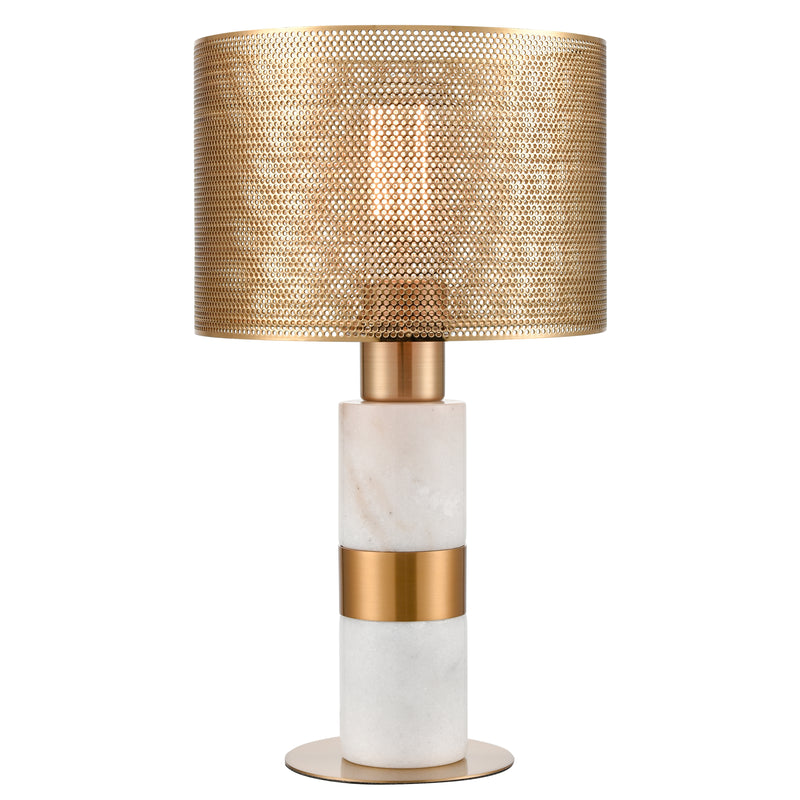 Sureshot 15'' Table Lamp - Aged Brass