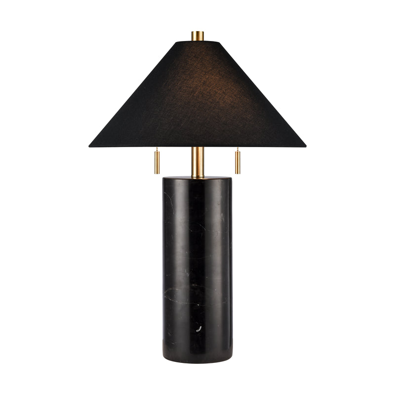 Blythe 26'' 2-Light Table Lamp - Black