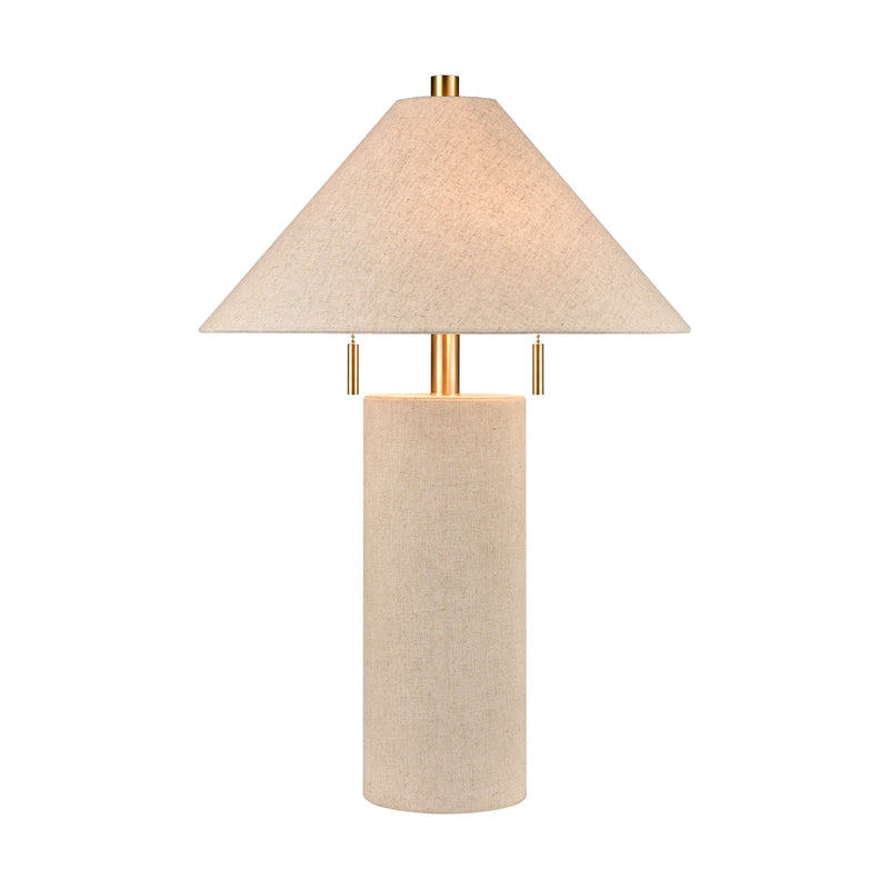Blythe 26'' 2-Light Table Lamp - Linen