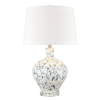 Rueben Crescent 27'' Table Lamp - Blue