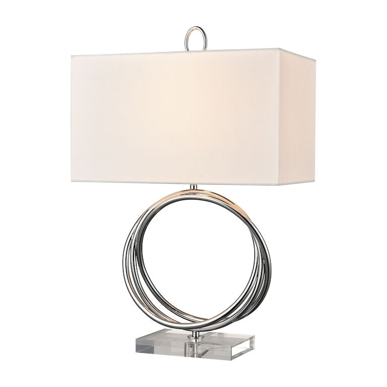 Eero 24'' Table Lamp - Chrome