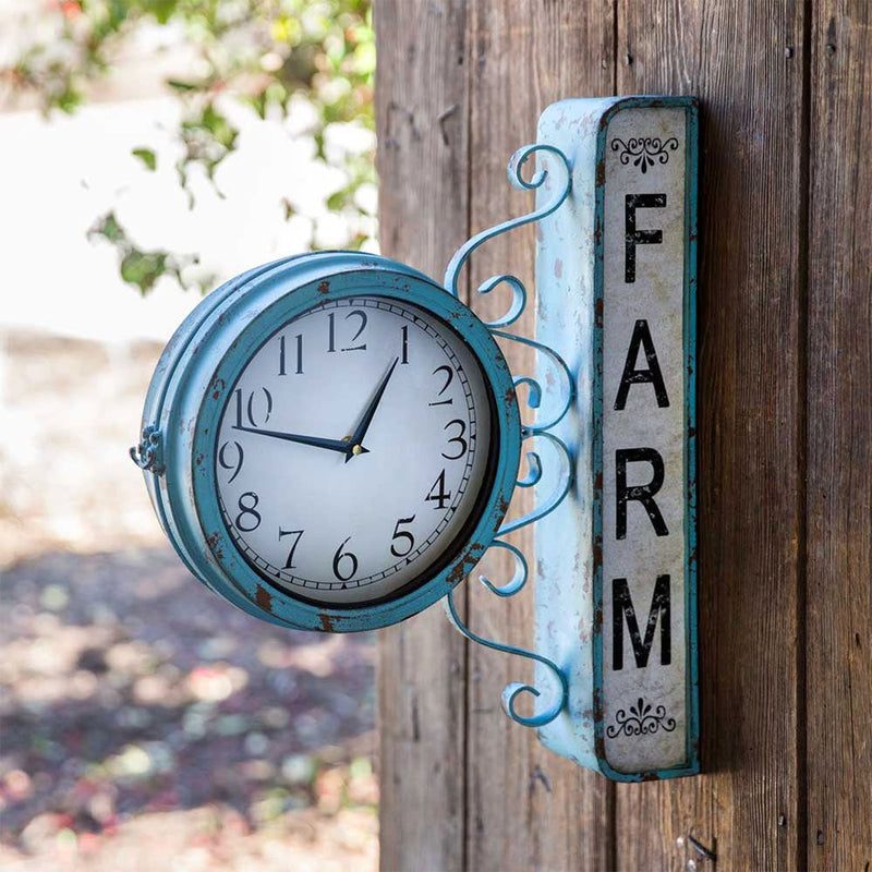 Farm Station Clock