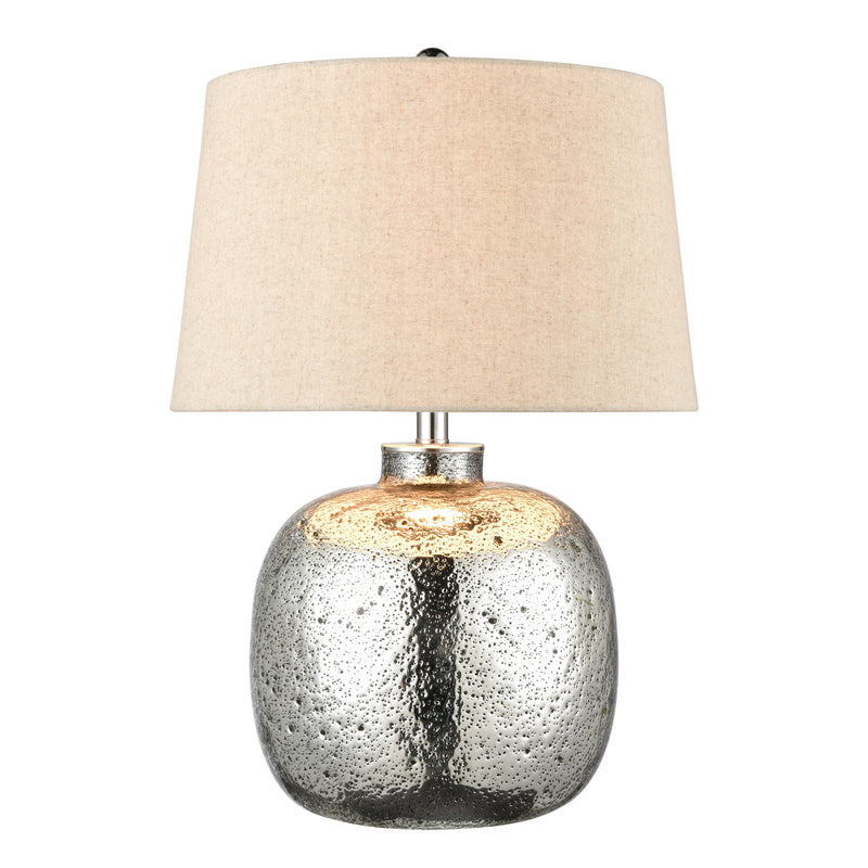 Cicely 24'' Table Lamp - Silver Mercury