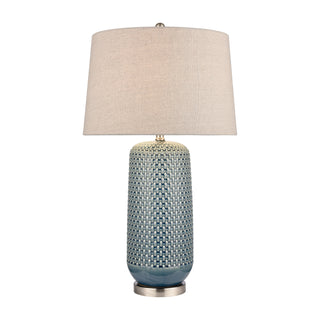 Dawlish Bay 31'' Table Lamp - Blue