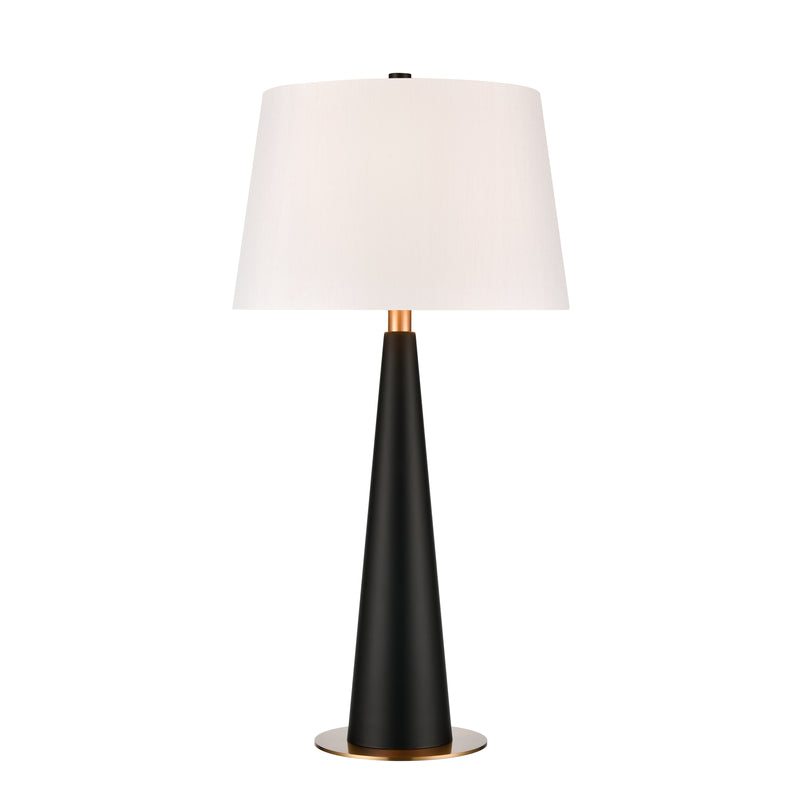 Case In Point 35'' Table Lamp - Matte Black