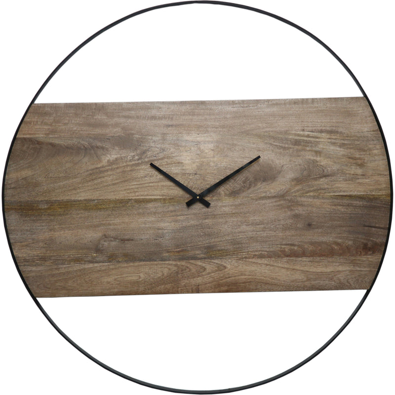 Amika Wooden Wall Clock