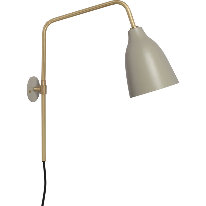 Large Iron Sconce in Gold and Grey Finish